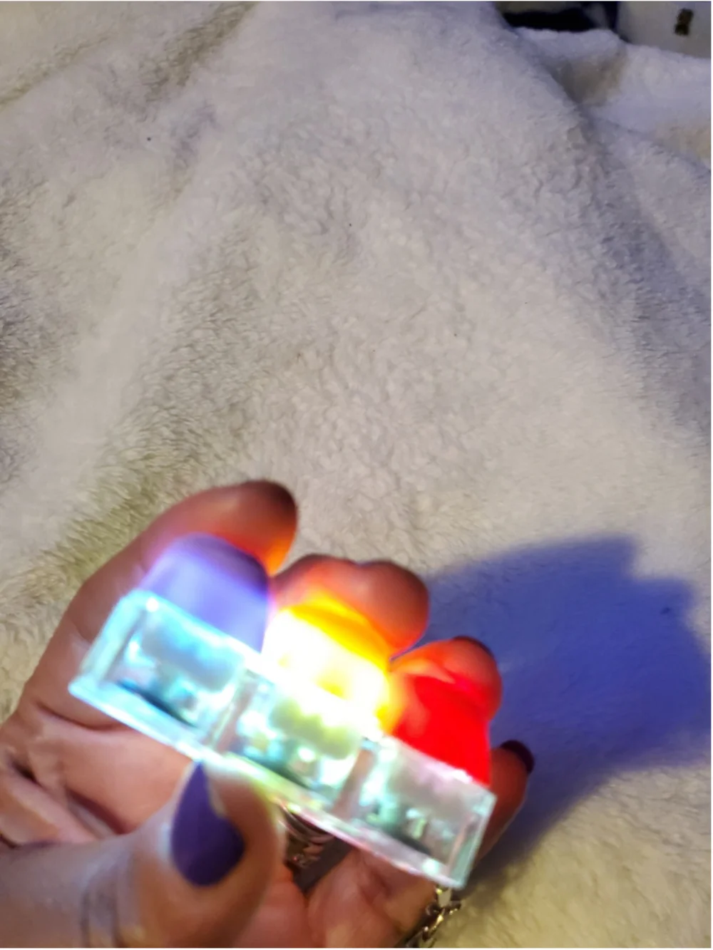 New light up clicker, keychain relax your mind with AMRS sounds